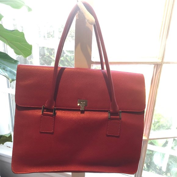 Lambertson Truex Red Boxcar Tote - Picture 5 of 8